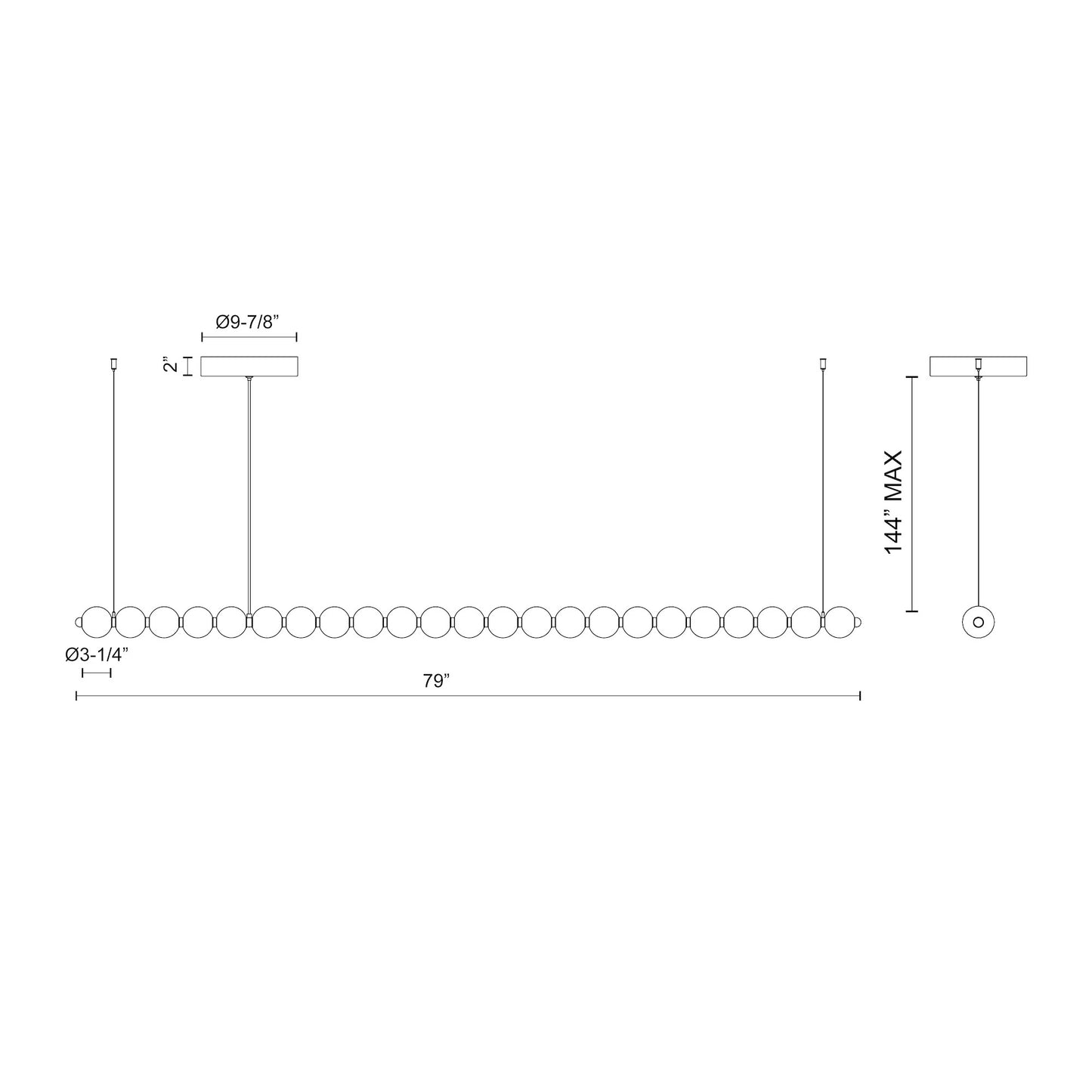 Akoya 23 Light Chandelier