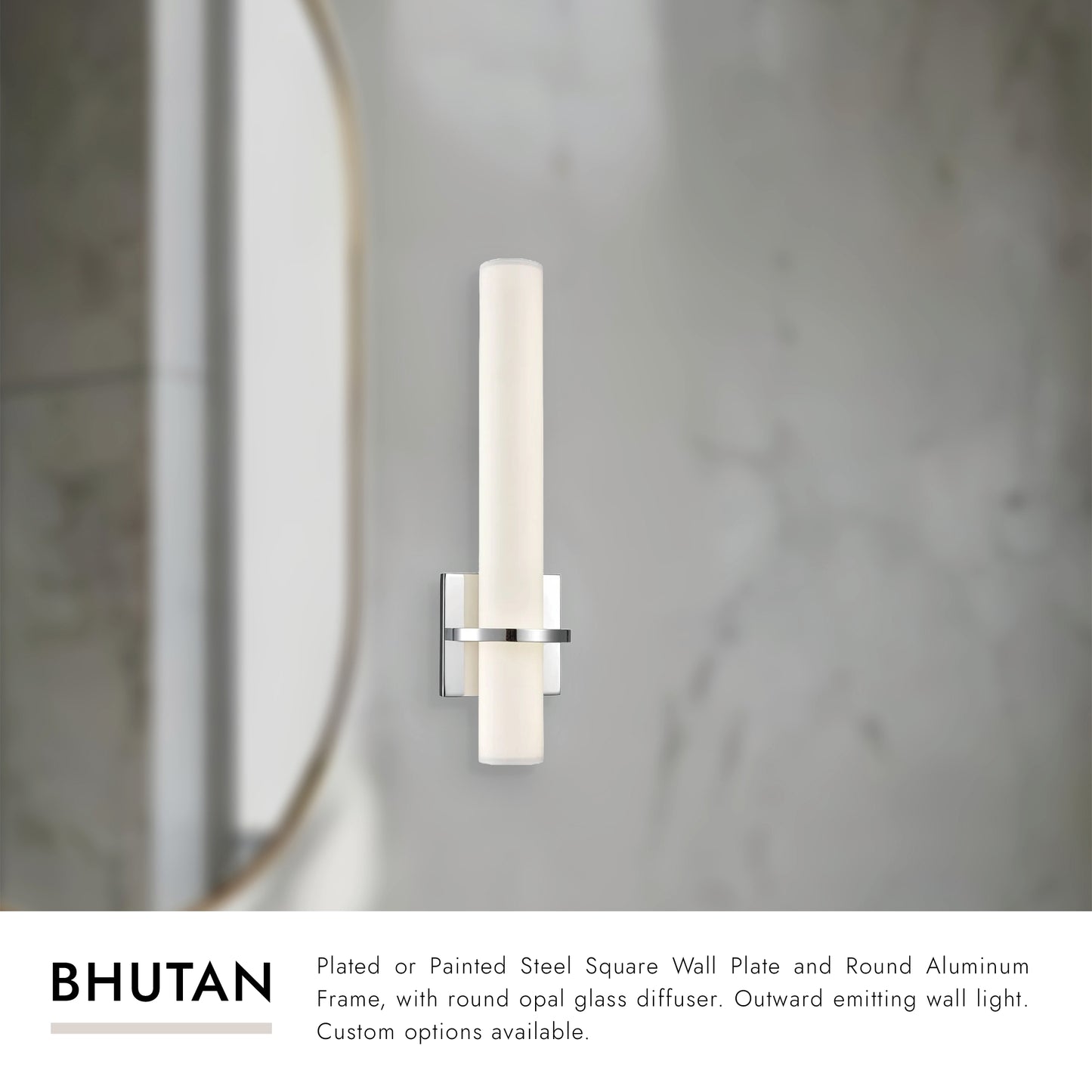 Bhutan 5-in Wall Sconce
