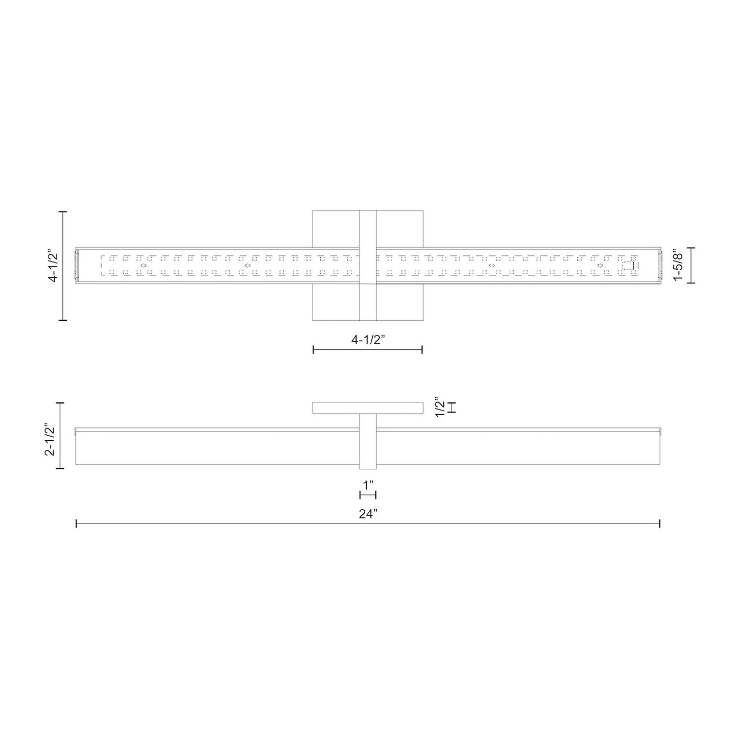 Camden 24-in Vanity Light