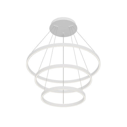 Cerchio 32-in 3 Layer Chandelier