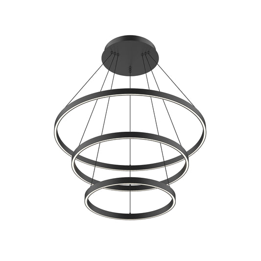 Cerchio 32-in 3 Layer Up/Down Chandelier