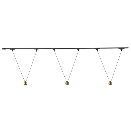 Trilo Ceiling Kit - Faria Double 3-Head