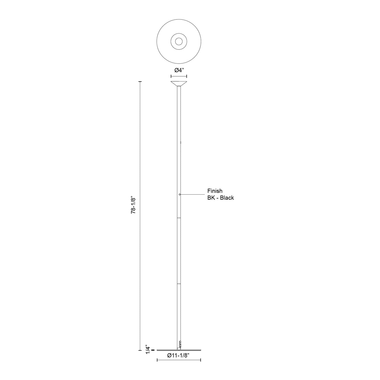 Valor 68-in Floor Lamp