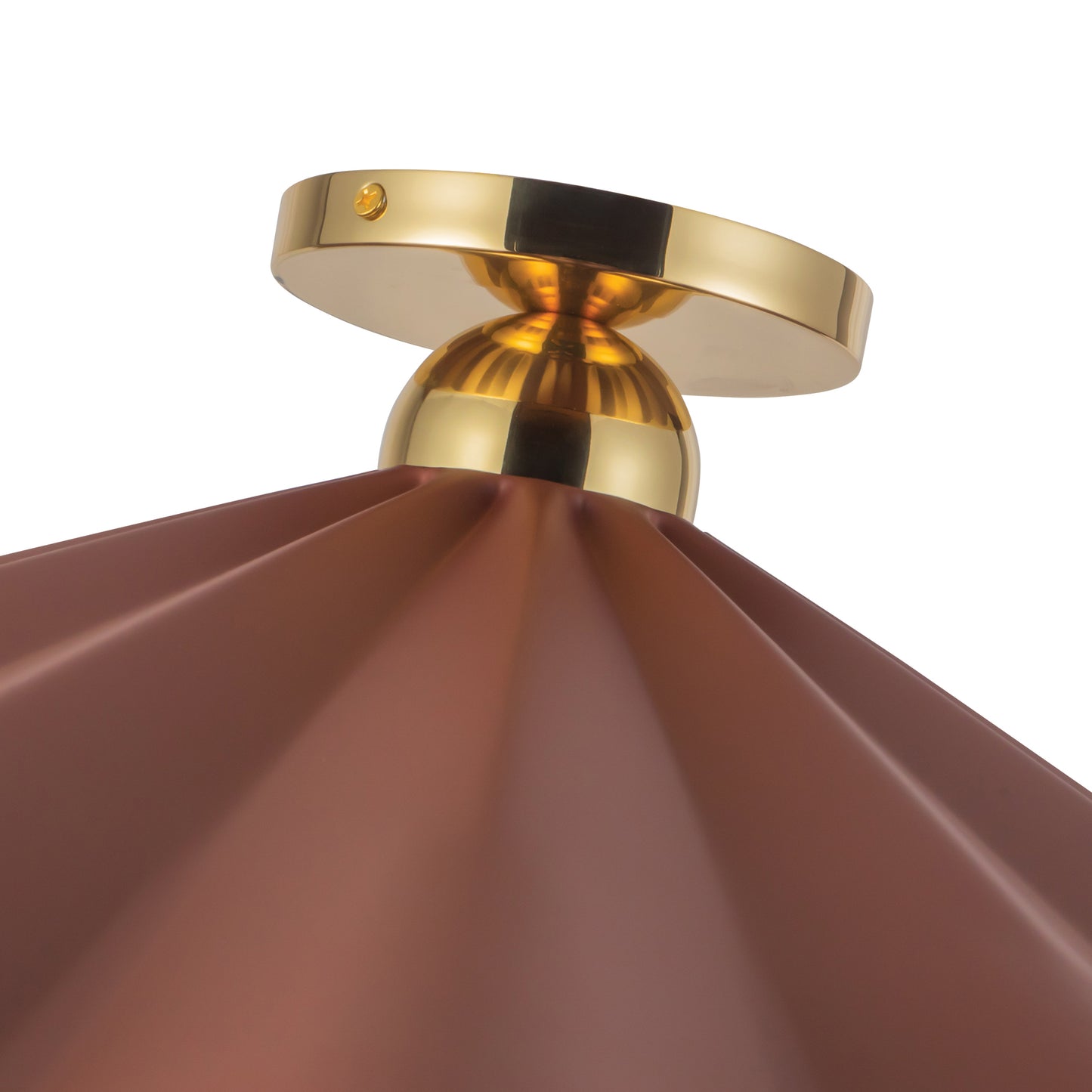 Furrow 25-in Semi-Flush Mount