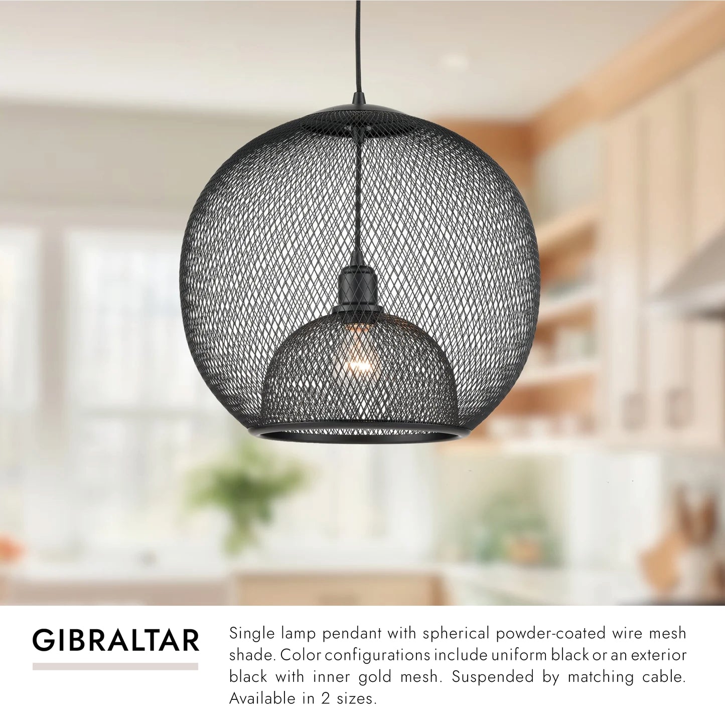 Gibraltar 18-in Pendant