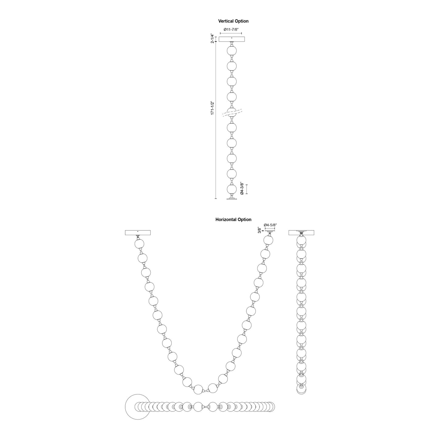 Marni 14-ft Pendant