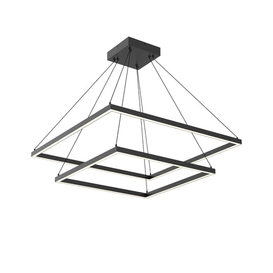 Piazza 32-in 2 Layer Chandelier