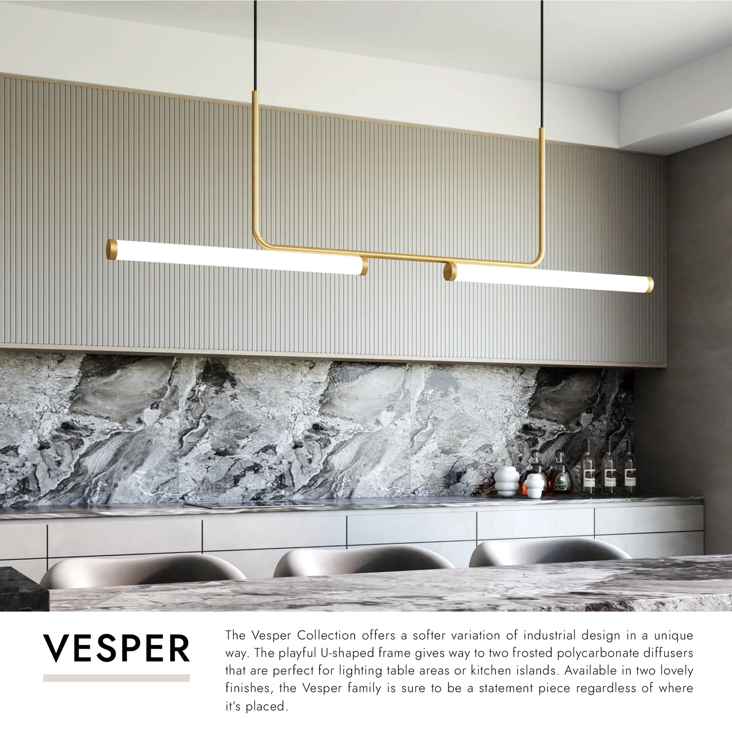 Vesper 73-in Linear Pendant