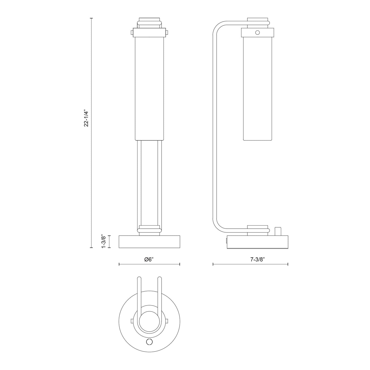 Wynwood 22-in Table Lamp