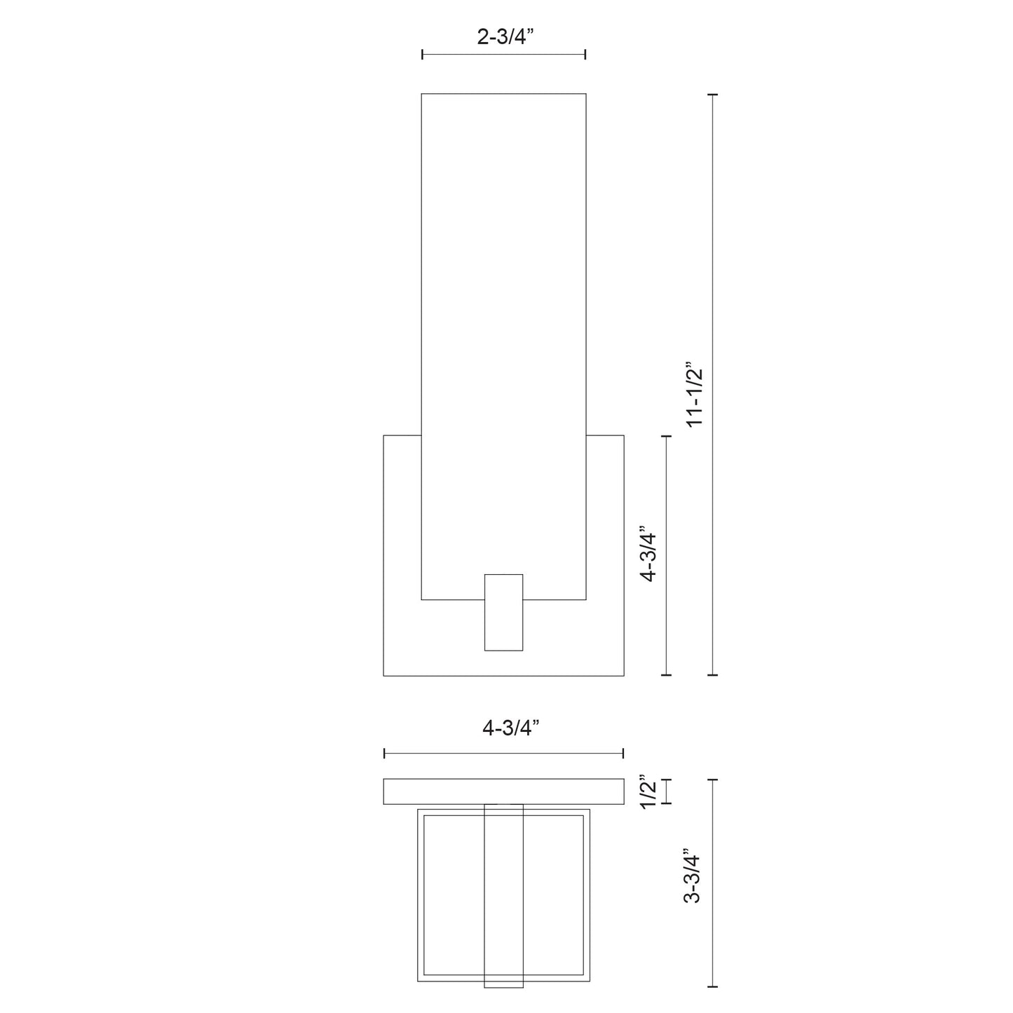 Stratford 12-in Wall Sconce