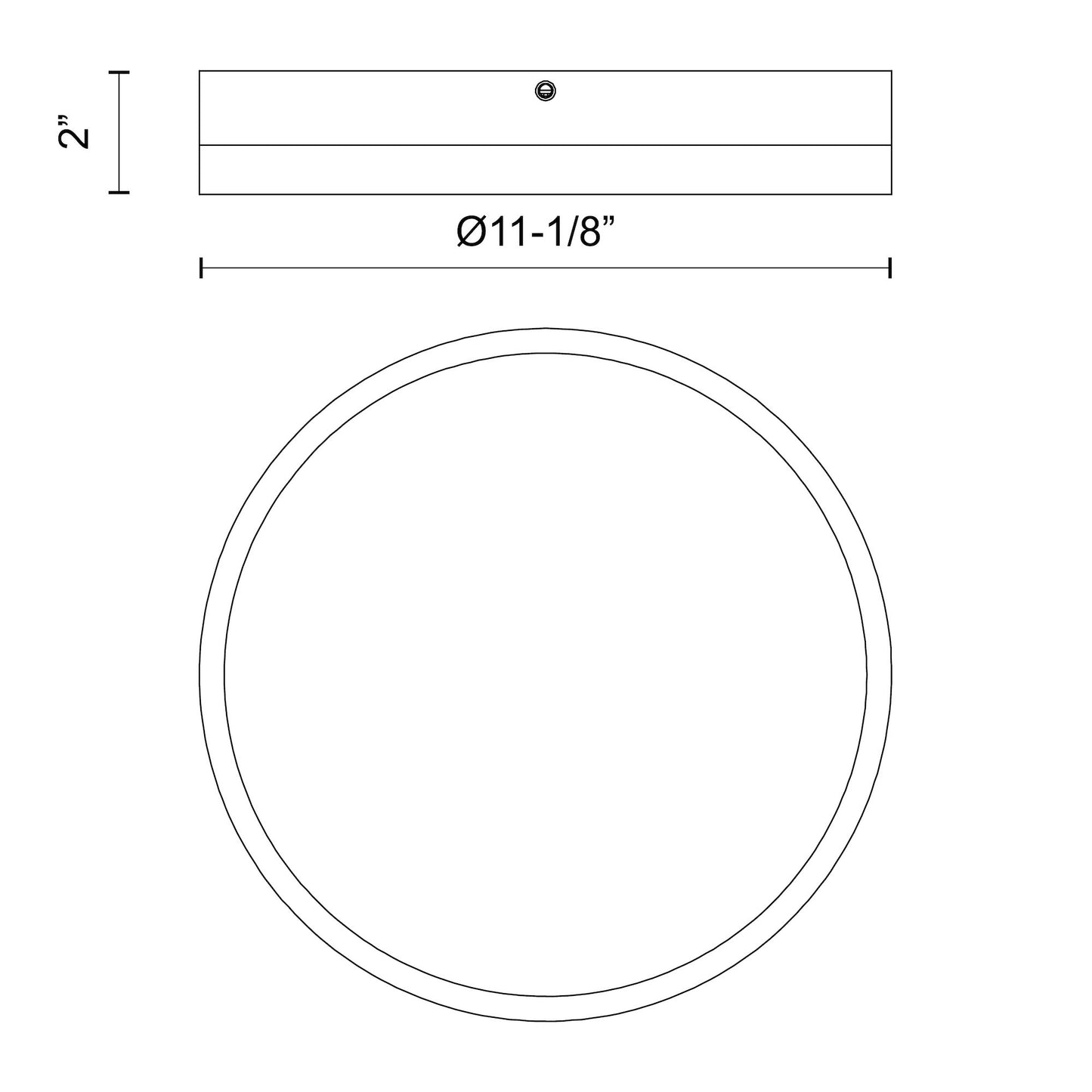 Adelaide 11-in Flush Mount