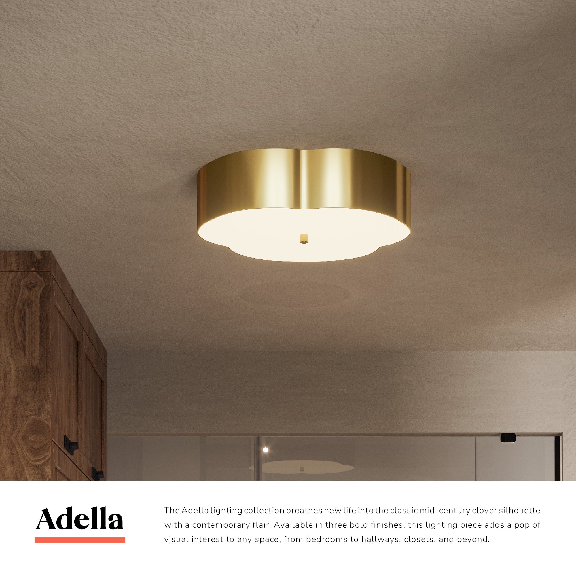 Adella 14-in Flush Mount – Kuzco Lighting