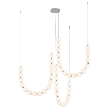 Akoya 54-in 3-Head Chandelier