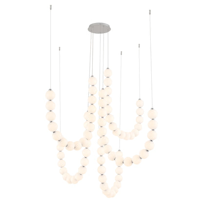 Akoya 54-in 5-Head Chandelier
