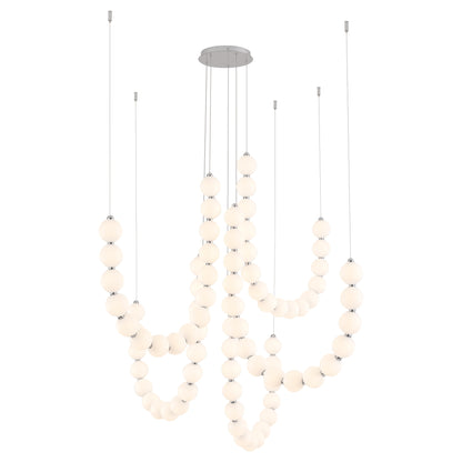Akoya 54-in 5-Head Chandelier