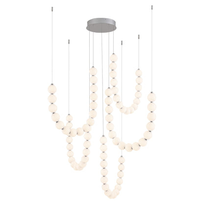Akoya 54-in 5-Head Chandelier