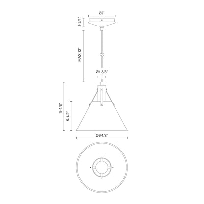 Archer 10-in Pendant