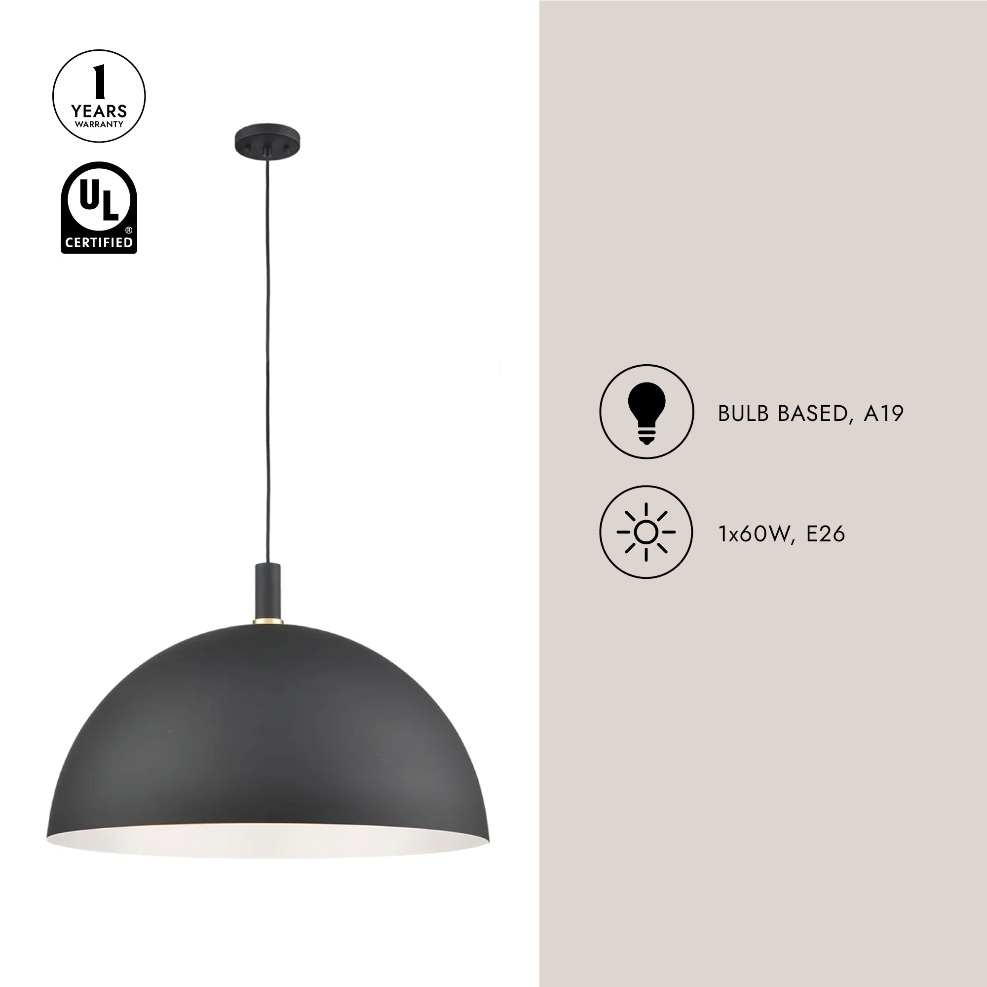 Archibald 32-in Pendant – Kuzco Lighting