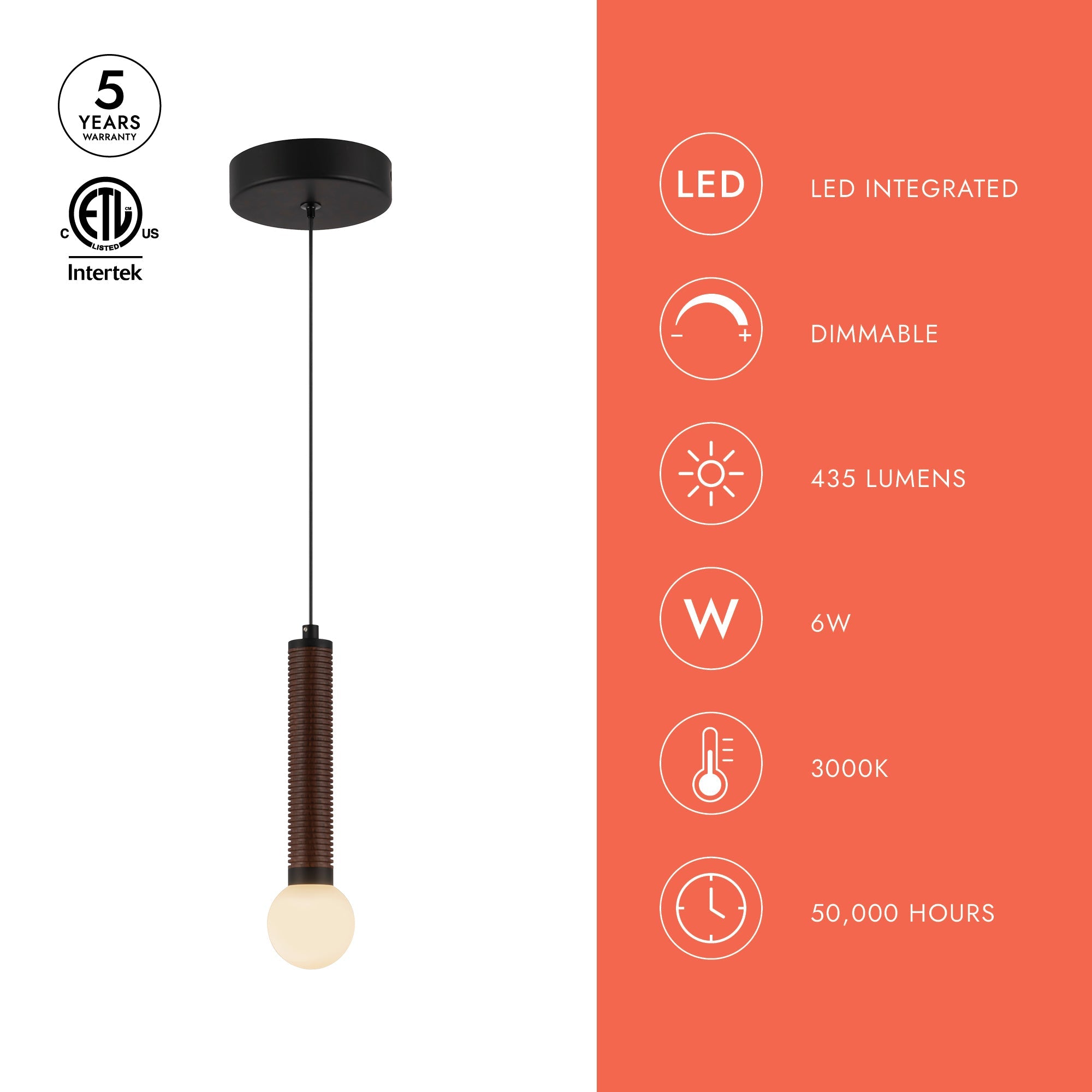 Arden 9-in Pendant – Kuzco Lighting