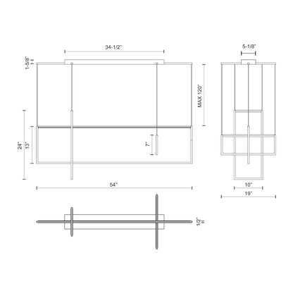 Arkell 56-in Multi Pendant