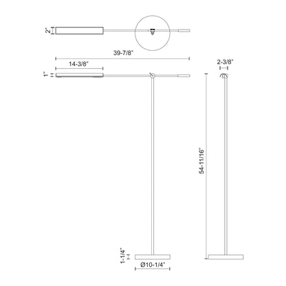 Astrid 55-in Floor Lamp