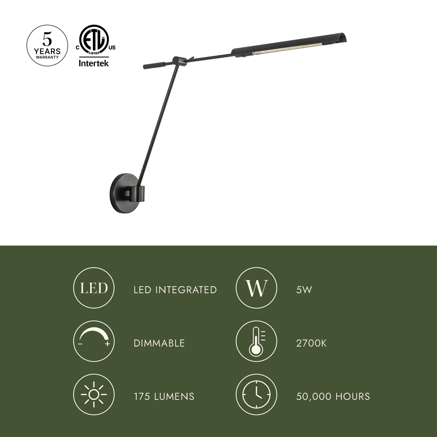 Astrid 33-in Wall/Vanity Light