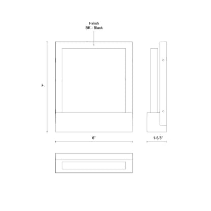 Guide 7-in All-terior Wall Light