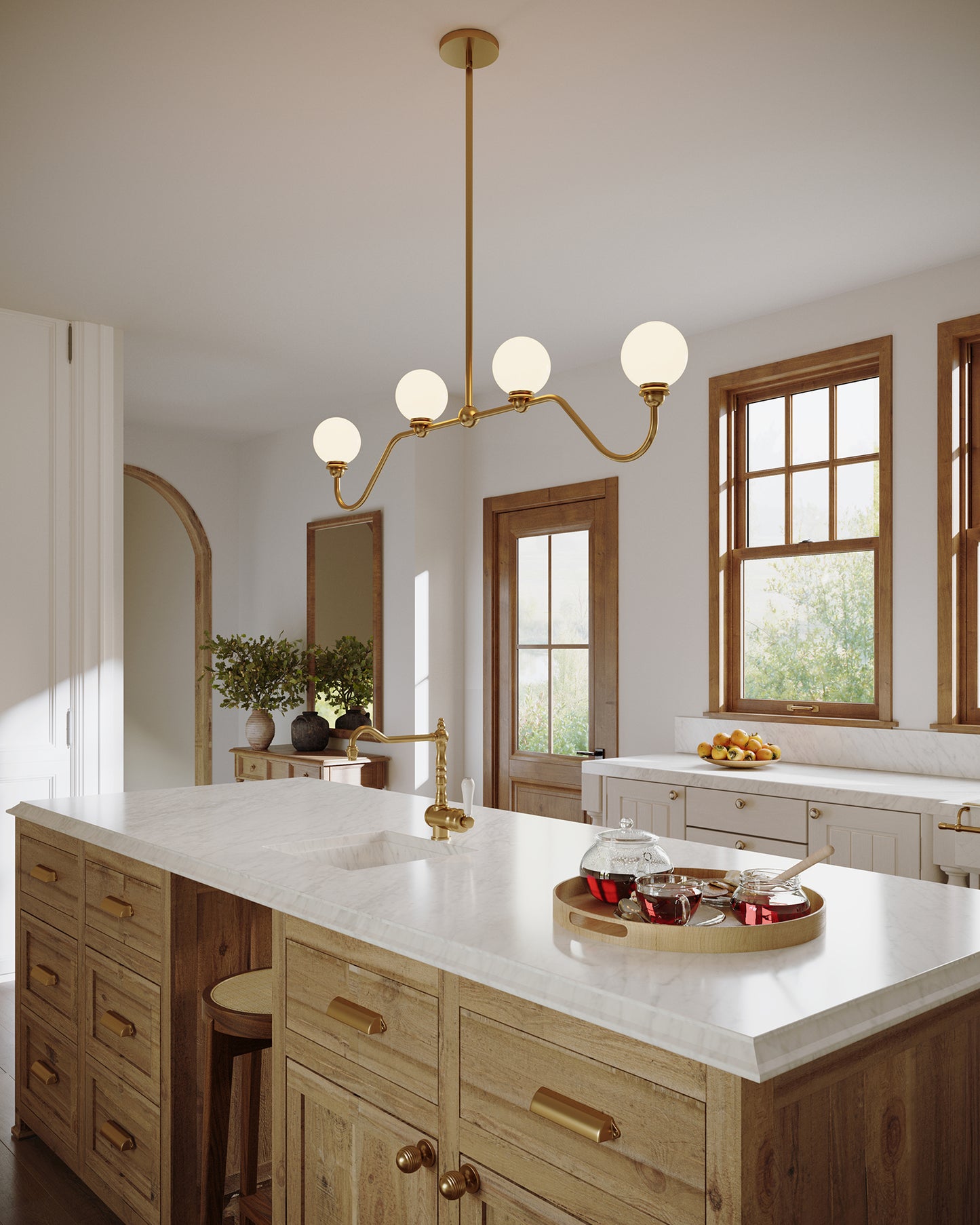 Beckett 48-in Linear Pendant