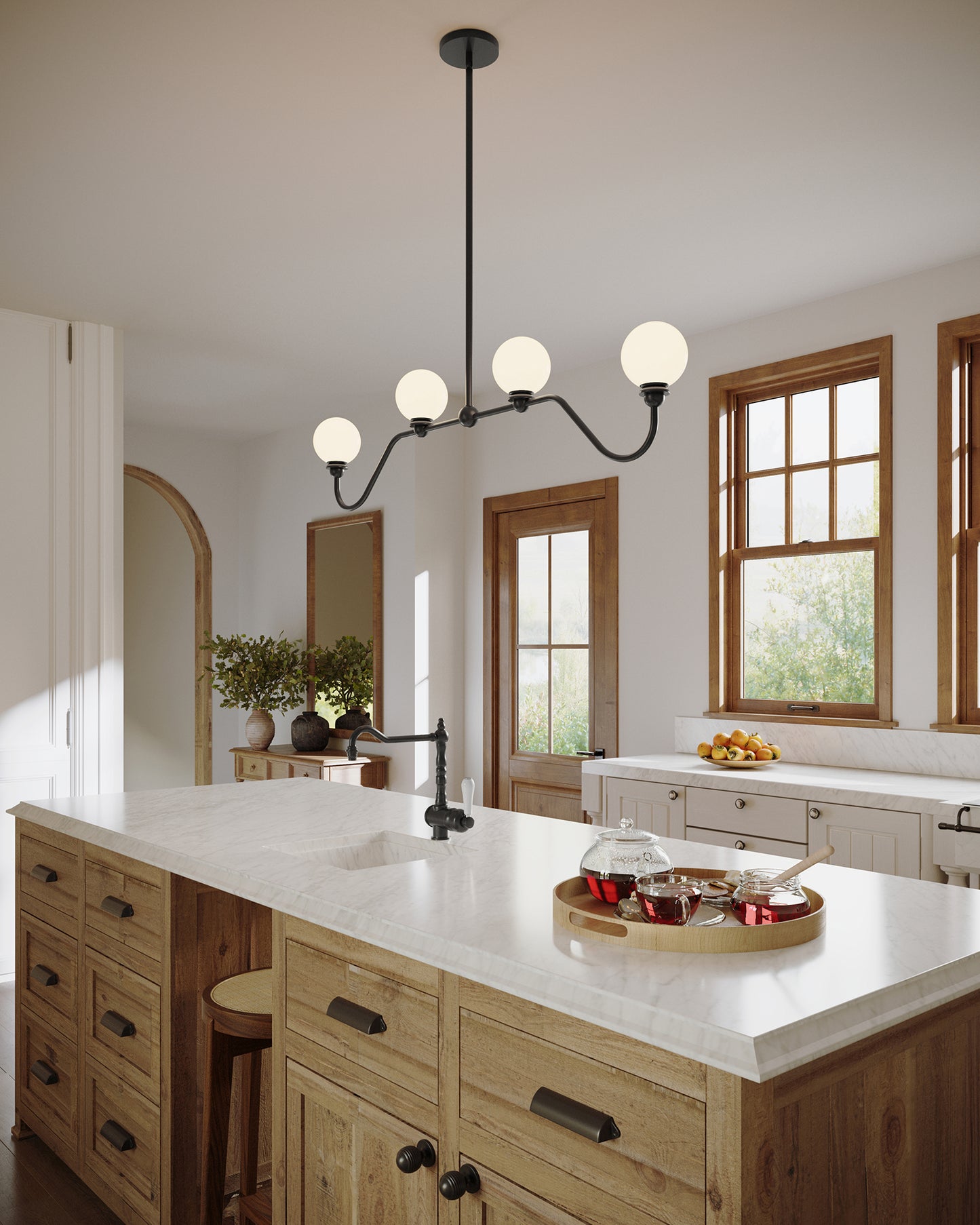 Beckett 48-in Linear Pendant