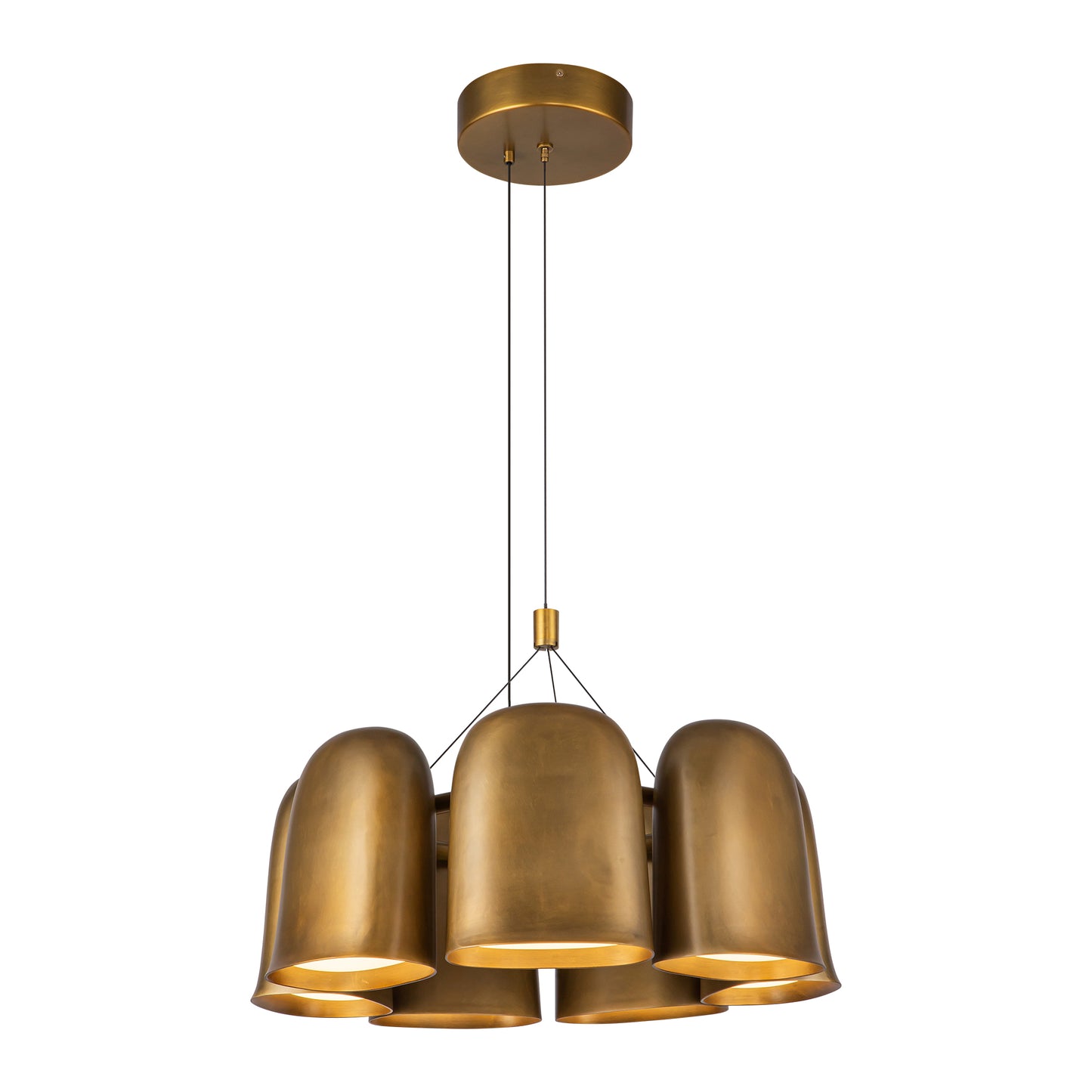 Bell 20-in Chandelier