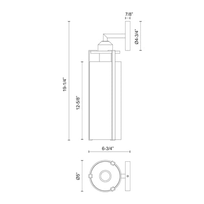 Belmont 5-in Wall/Vanity Light