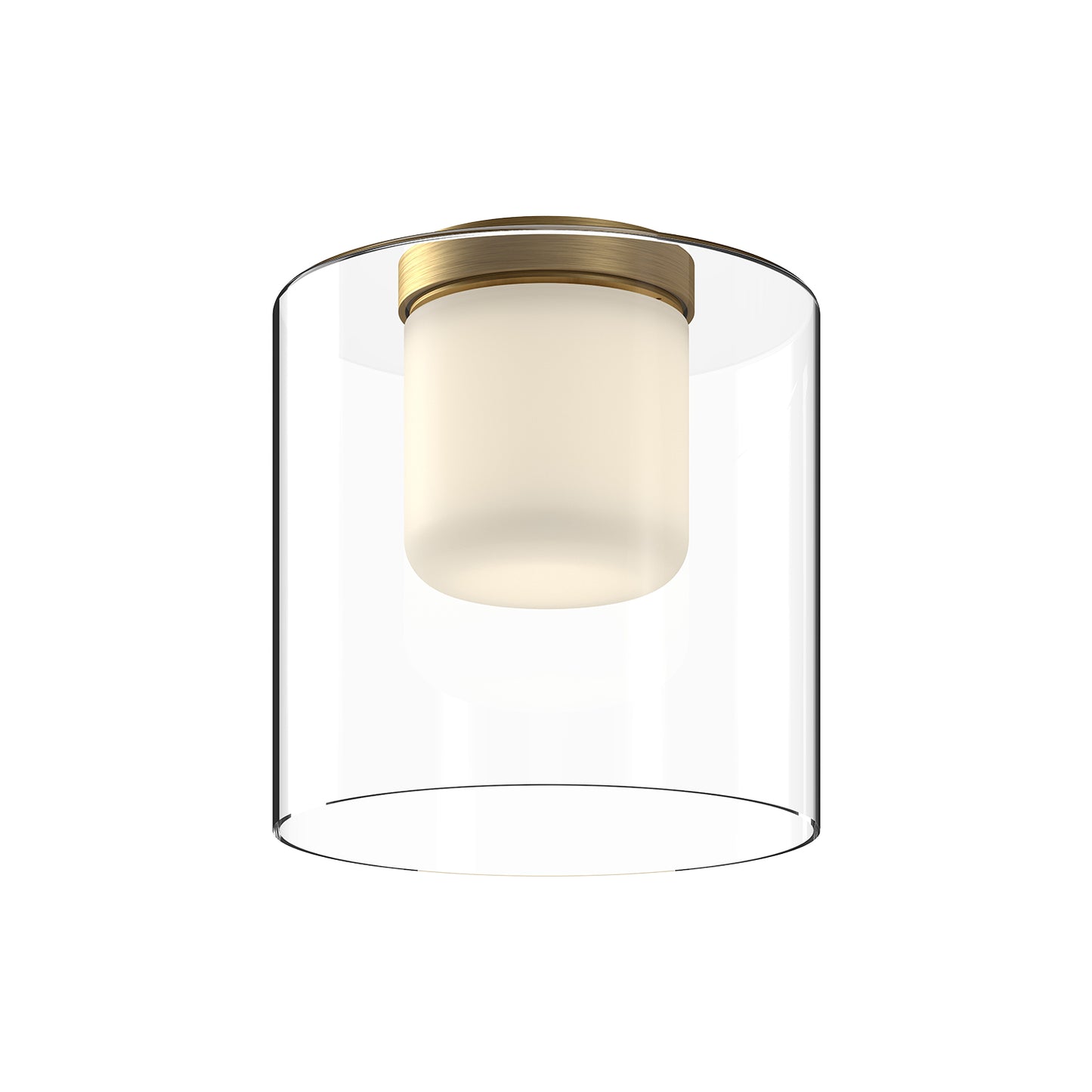 Birch 9-in Flush Mount