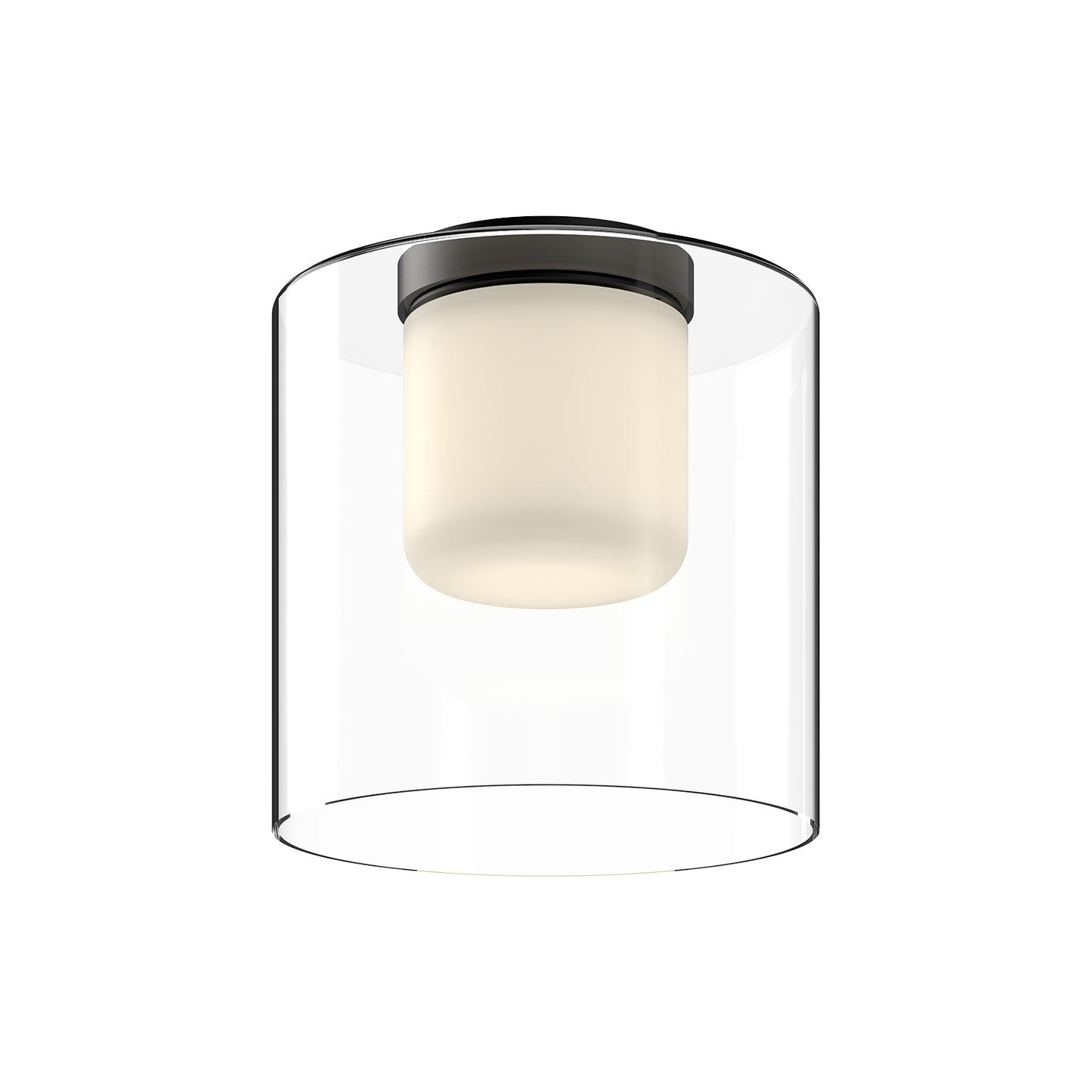 Birch 9-in Flush Mount