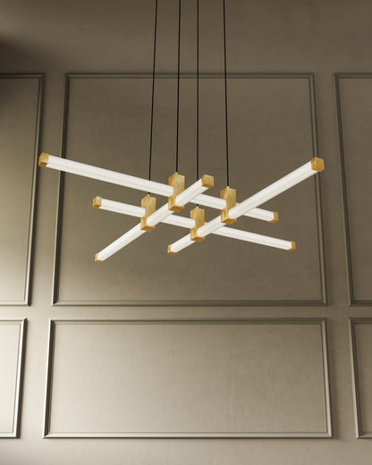 Blade 34-in Chandelier