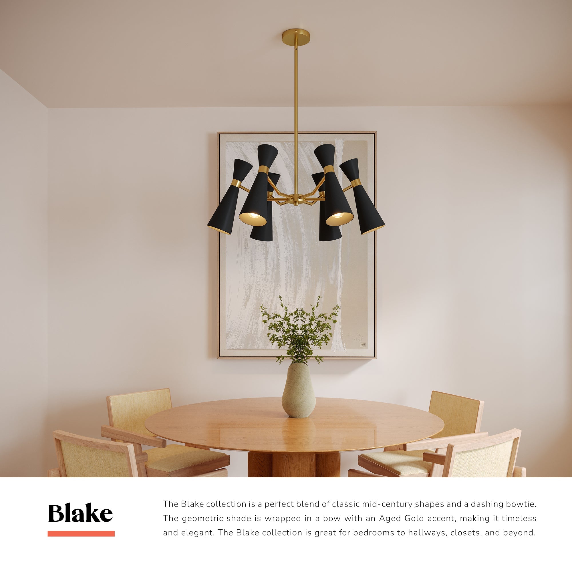 Blake 32-in Chandelier – Kuzco Lighting