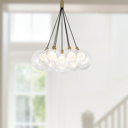 Bolla 17-in Chandelier