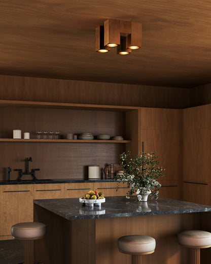 Bosco 15-in Semi-Flush Mount