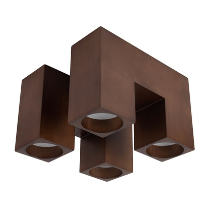 Bosco 15-in Semi-Flush Mount