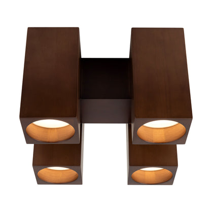 Bosco 15-in Semi-Flush Mount