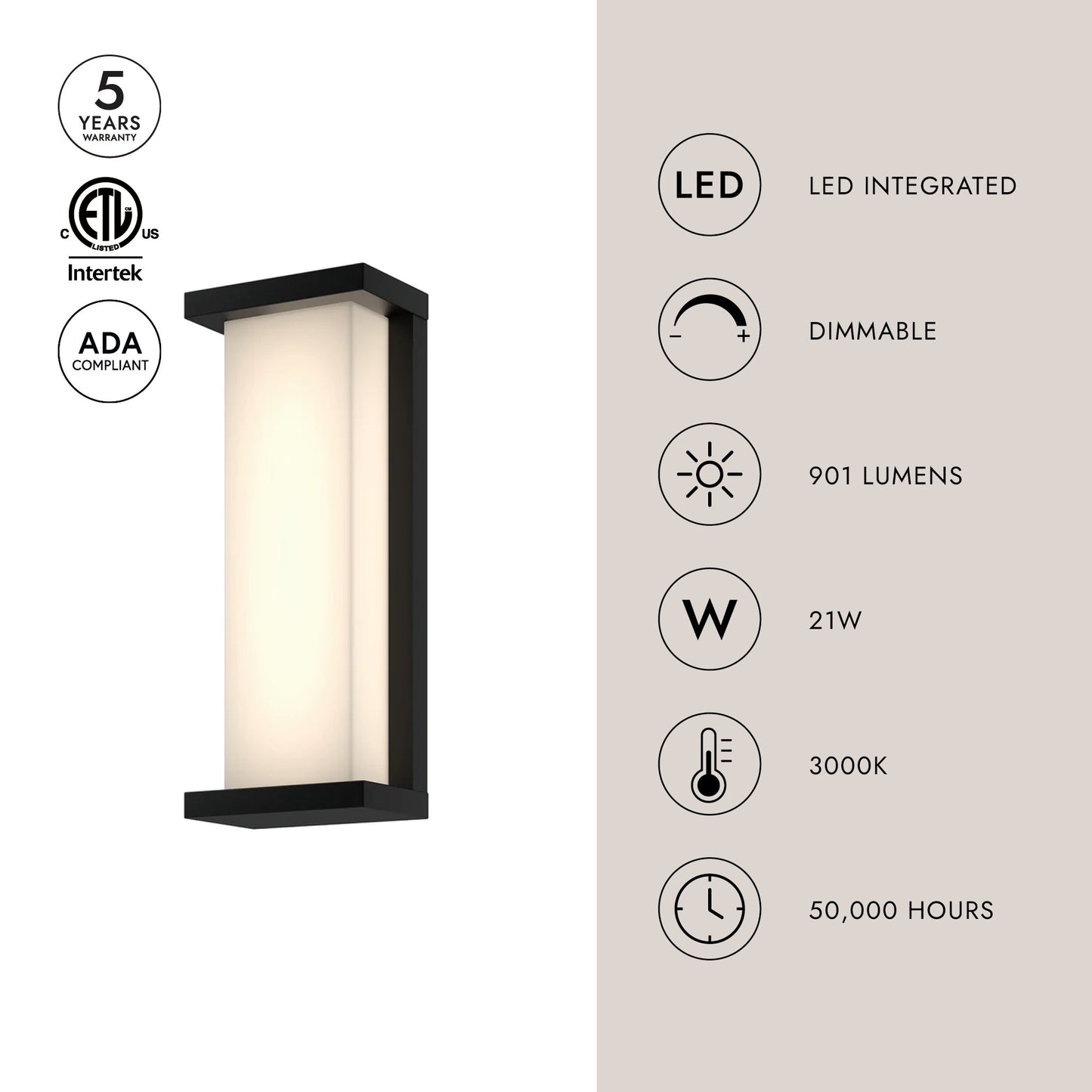 Bravo 14-in Exterior Wall Sconce