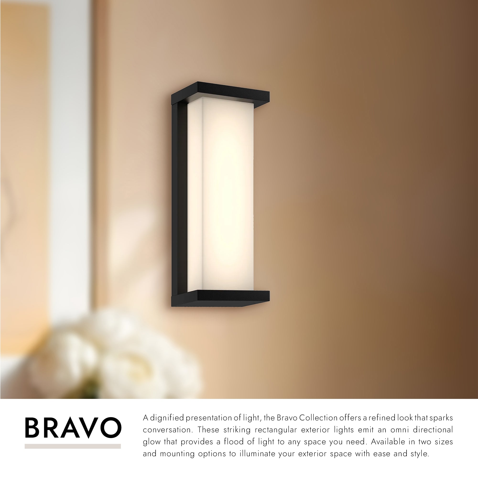 glico様@750 Bravo 14-in Exterior Wall Sconce – Kuzco Lighting