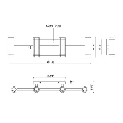 Brazen 27-in Vanity Light