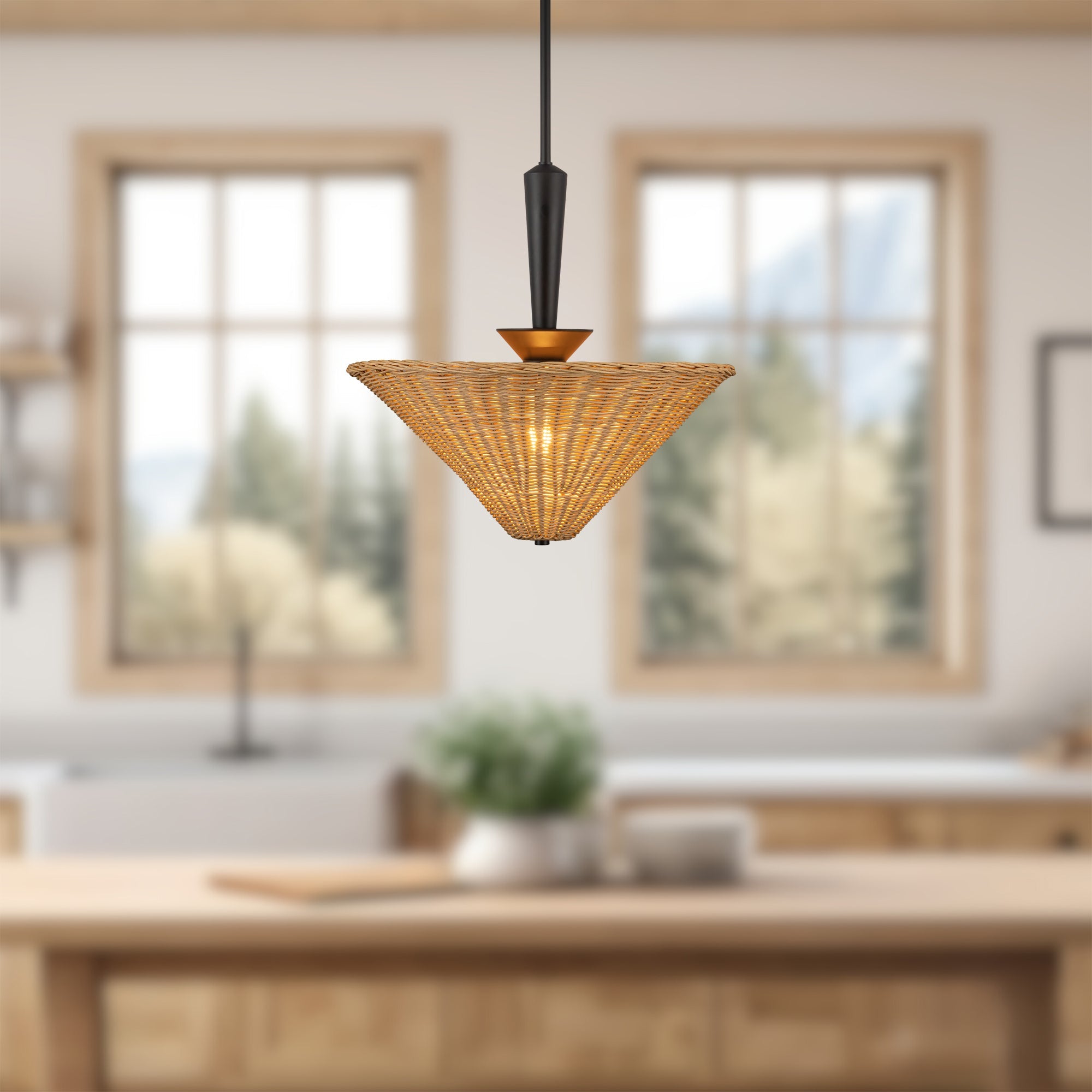 Bridgette 16-in Pendant – Kuzco Lighting