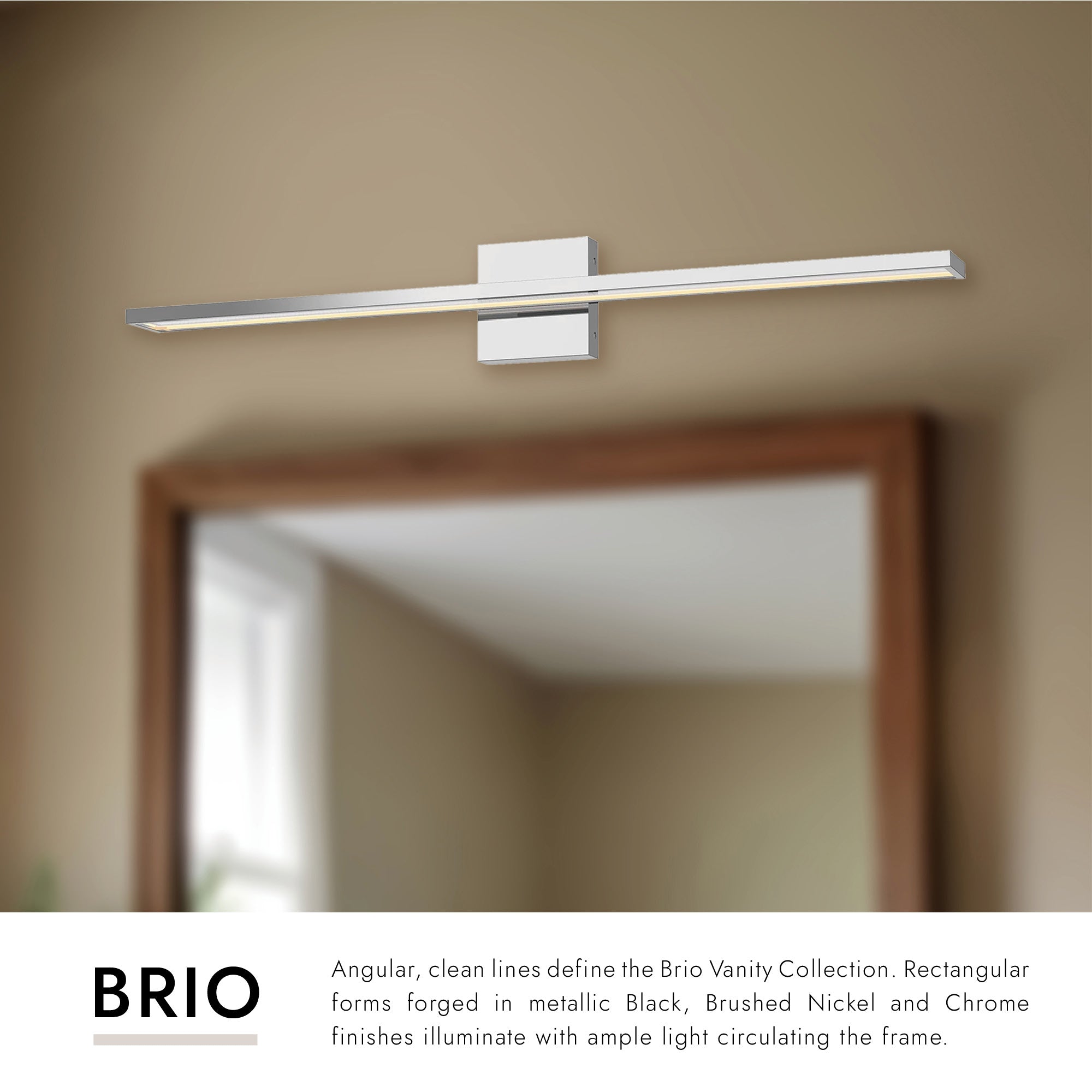 Brio 36-in Vanity Light – Kuzco Lighting