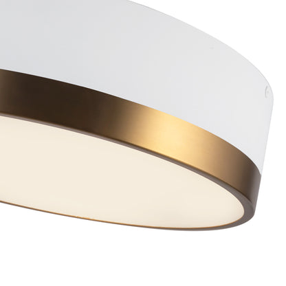 Brisbane 16-in Flush Mount