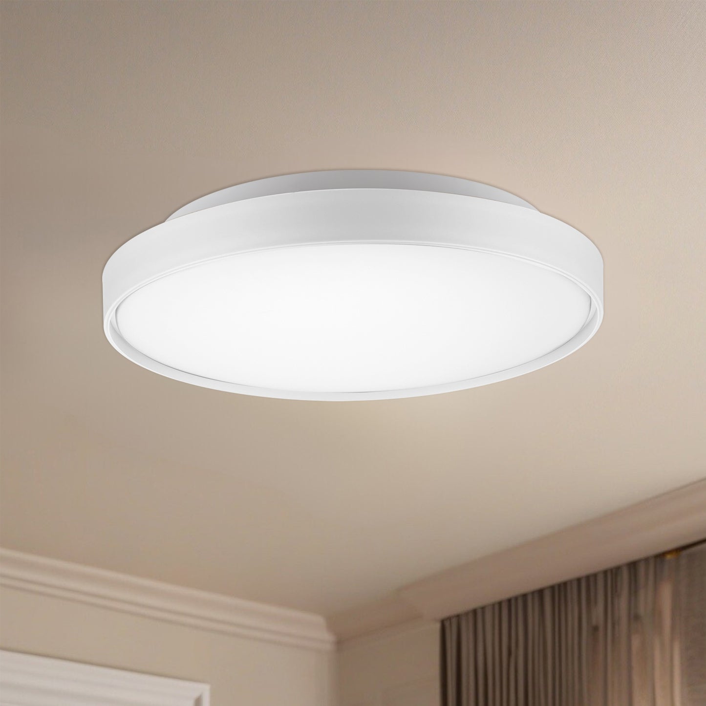 Brunswick 18-in Flush Mount