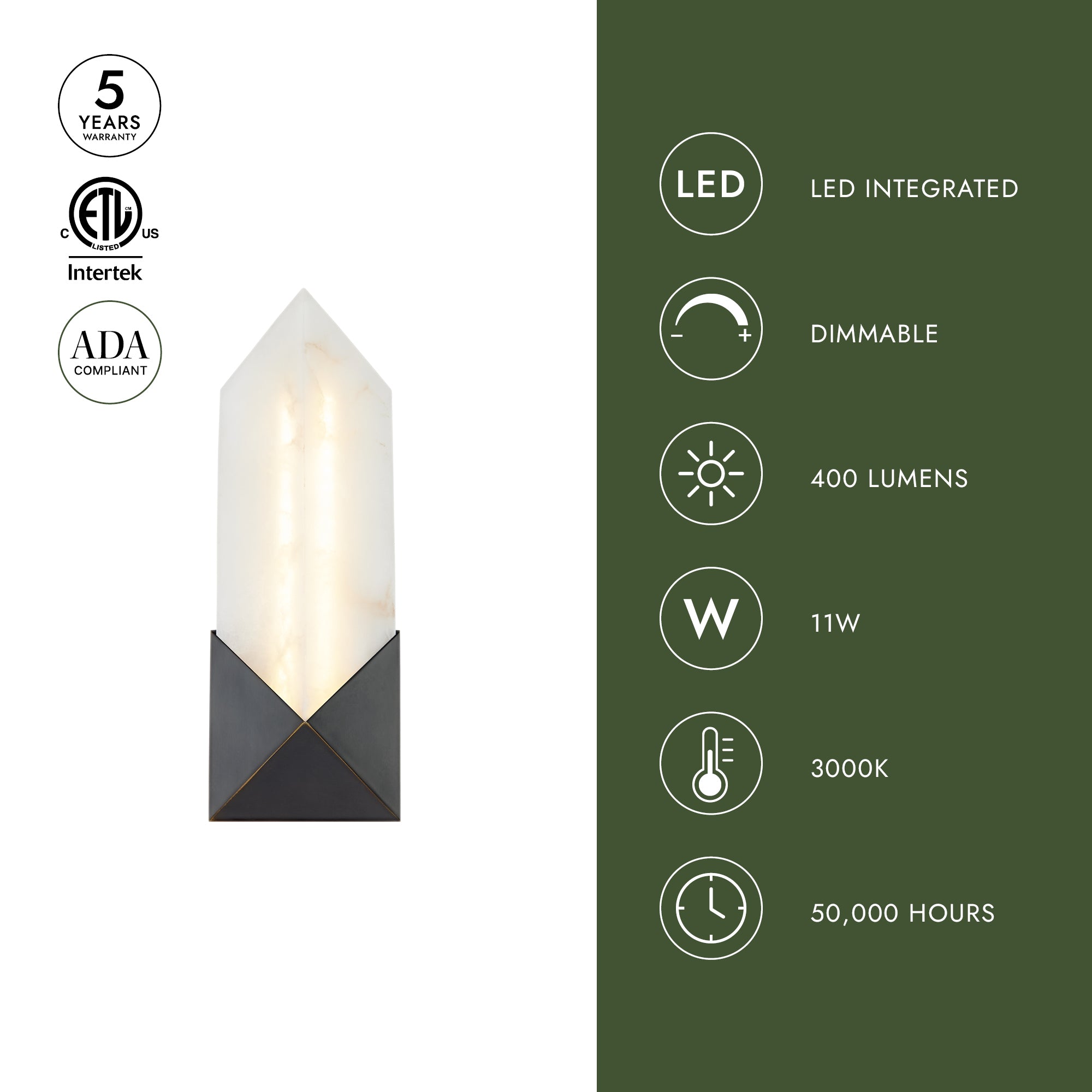 Caesar 12-in Wall/Vanity Light – Kuzco Lighting