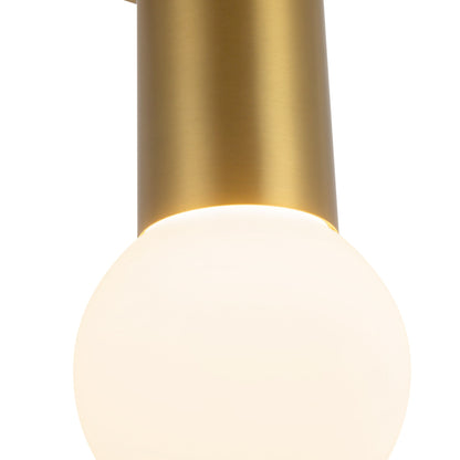 Calla 8-in Semi-Flush Mount
