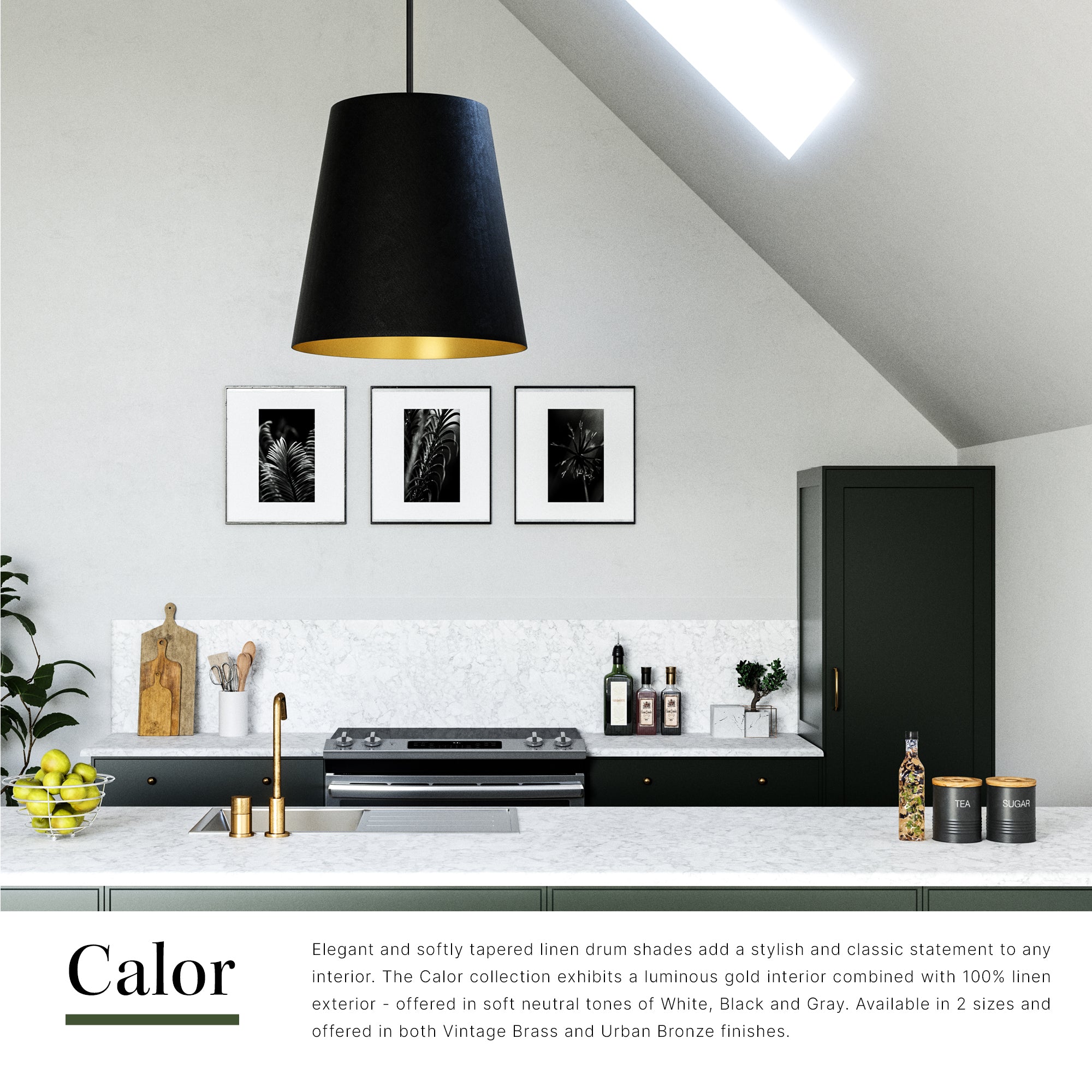 Calor 25-in Pendant – Kuzco Lighting