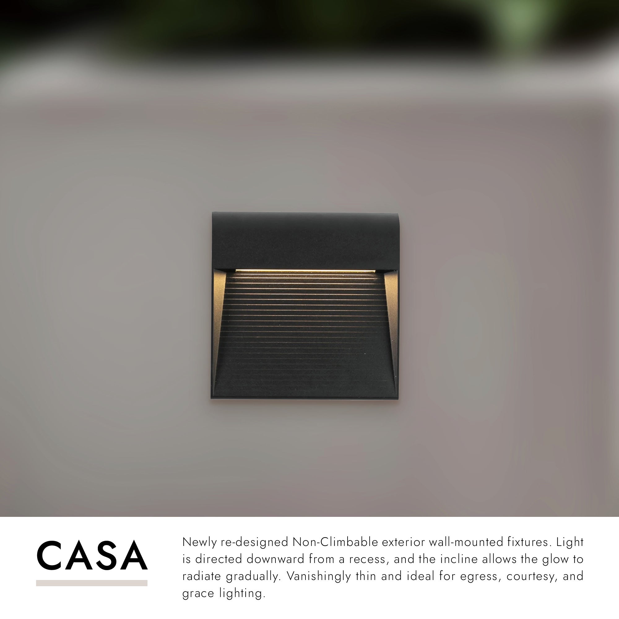 Casa 7-in Exterior Wall Sconce – Kuzco Lighting